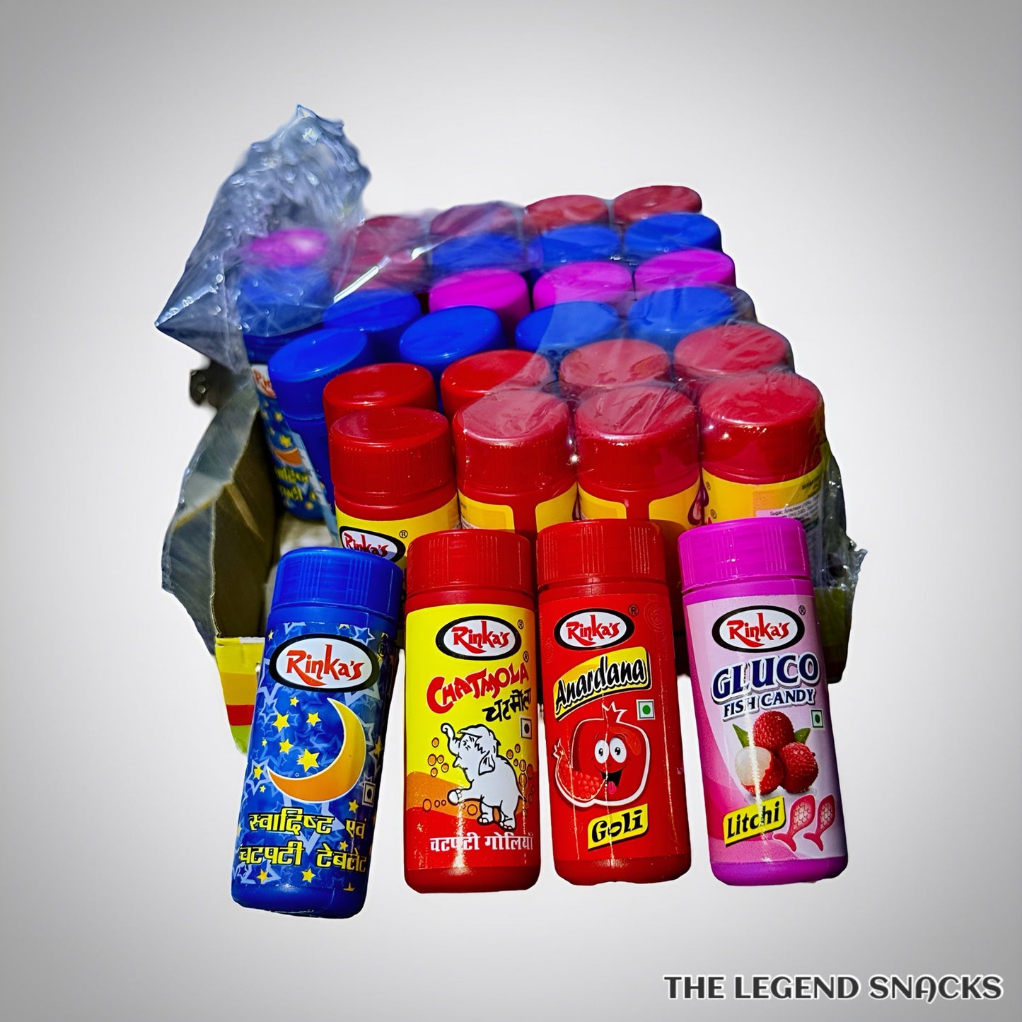4 Set of Bottles| The Legend Snacks
