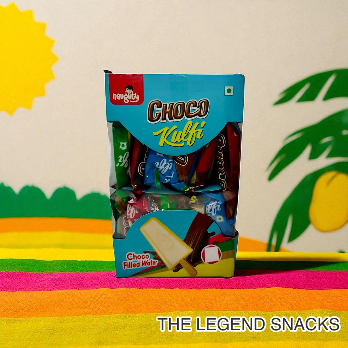 Choco Kulfi| 4Pcs| The Legend Snacks