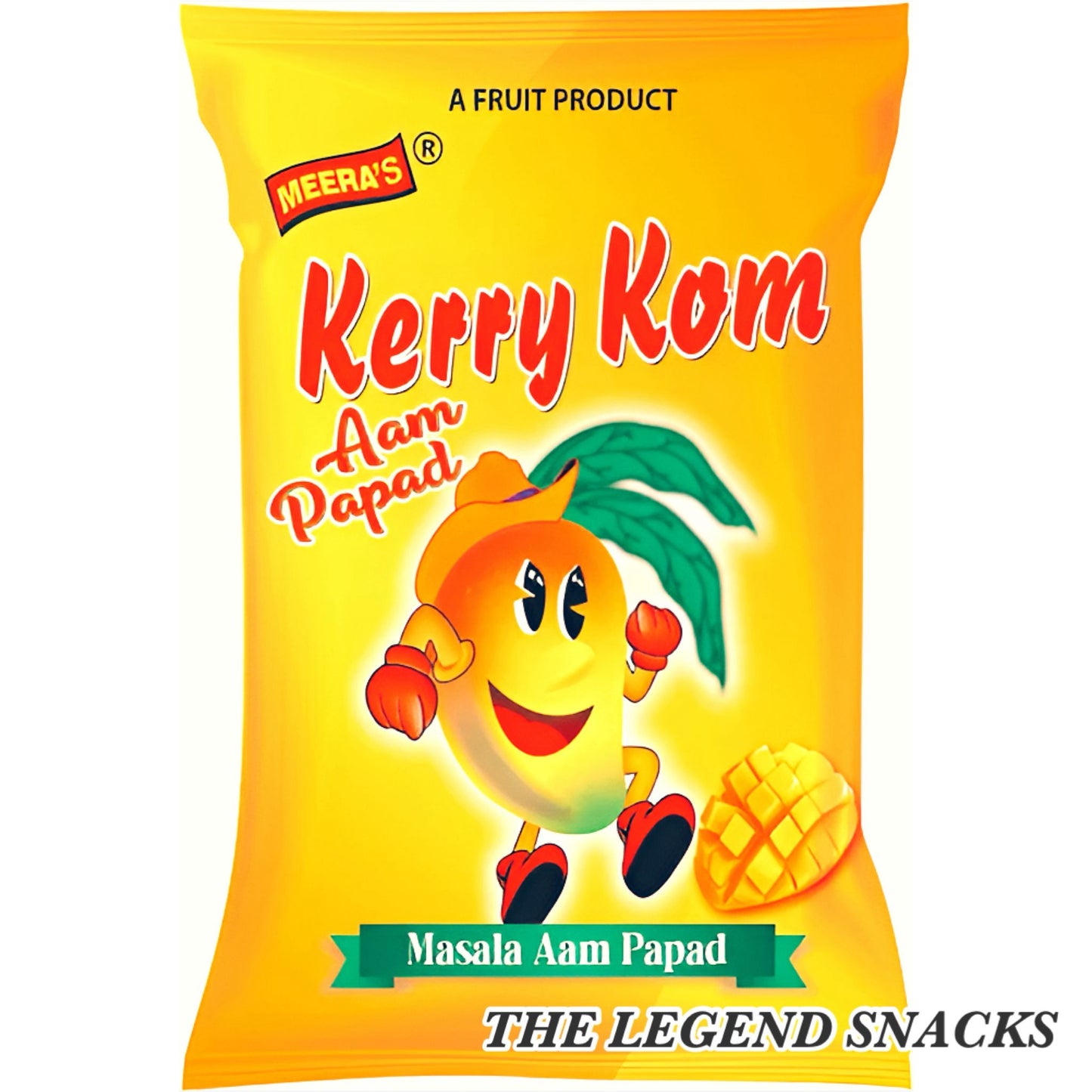 Kerry Kom Aam Papad| Pack of 10| The Legend Snacks