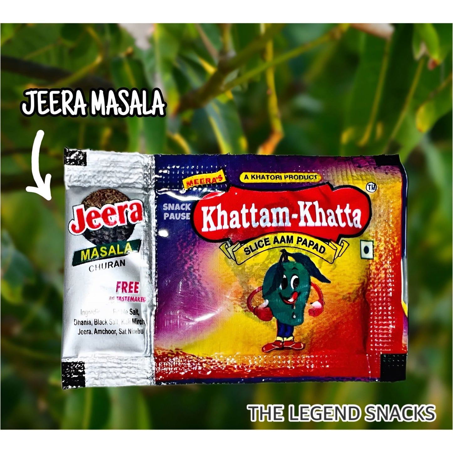 Khatori| Khattam Khatta| Pack of 15| The Legend Snacks
